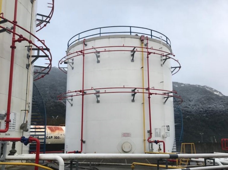 Tank Fixation System Pipeline Fixation